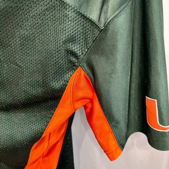 Starter University of Miami UM Miami Hurricanes #3 Football Jersey Size Large - Picture 12 of 16